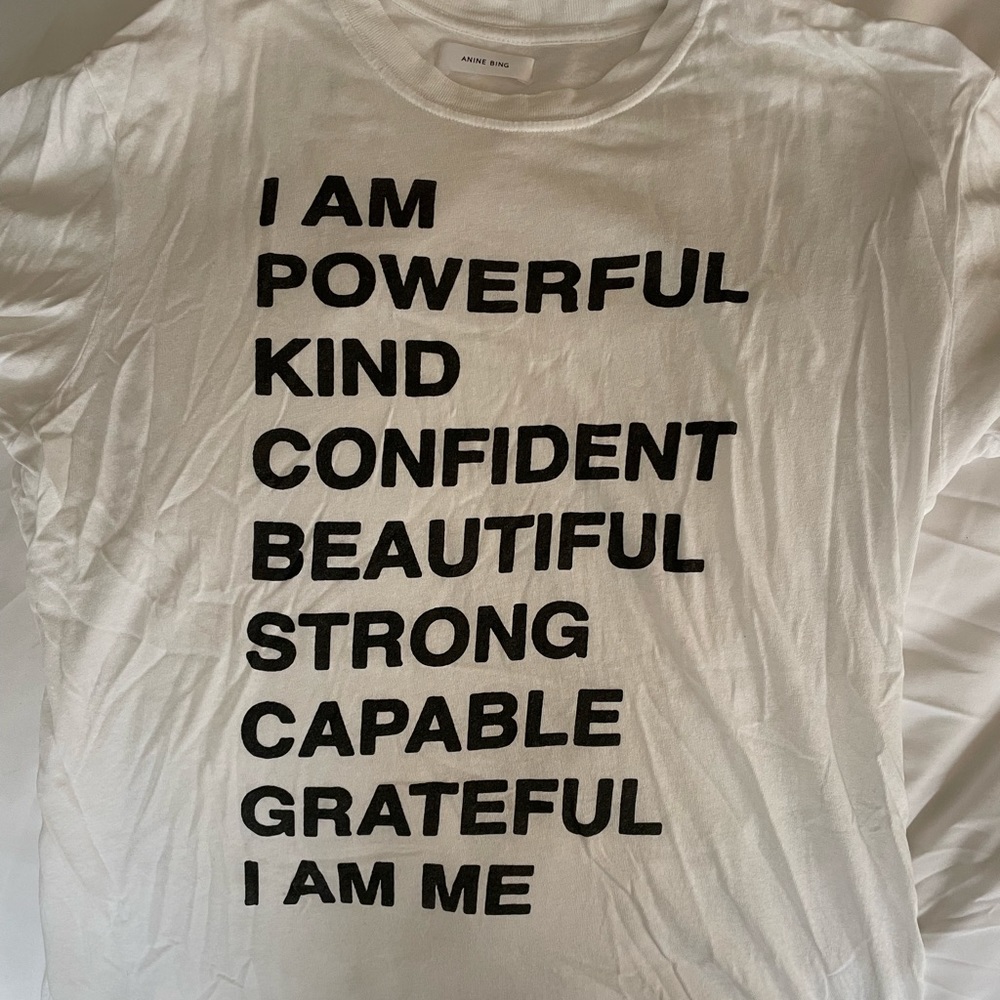 Anine Bing Lilli Empowerment Tee